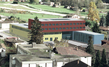 Erweiterung Schule Oberdorf, Modellfoto